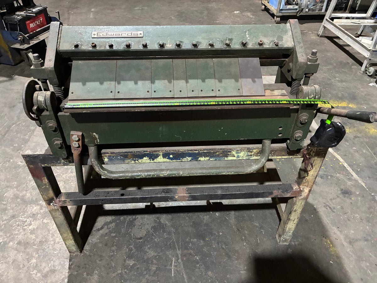 Edwards Sheet Bending Machine