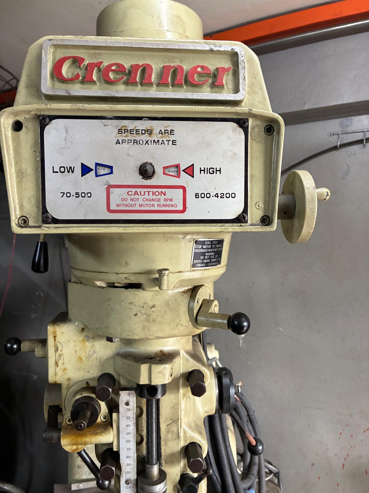 Crenner Milling Machine