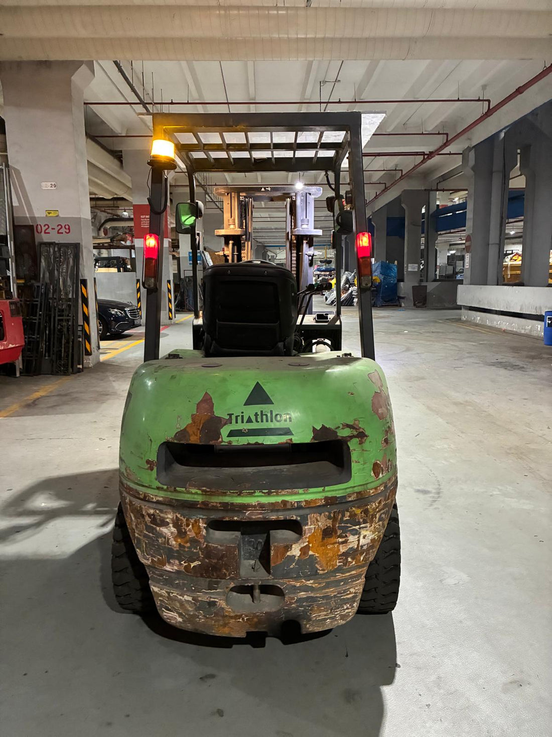 Triathlon 3 Ton Industrial Forklift